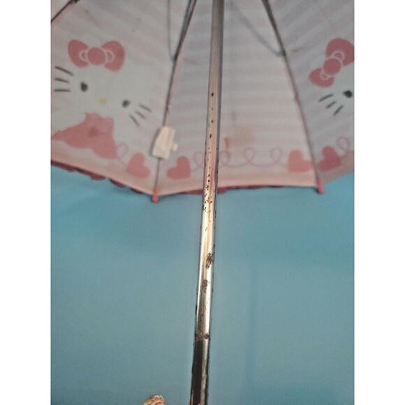 Hello Kitty Kids Umbrella Pink Hearts 2014 READ - Picture 10 of 16
